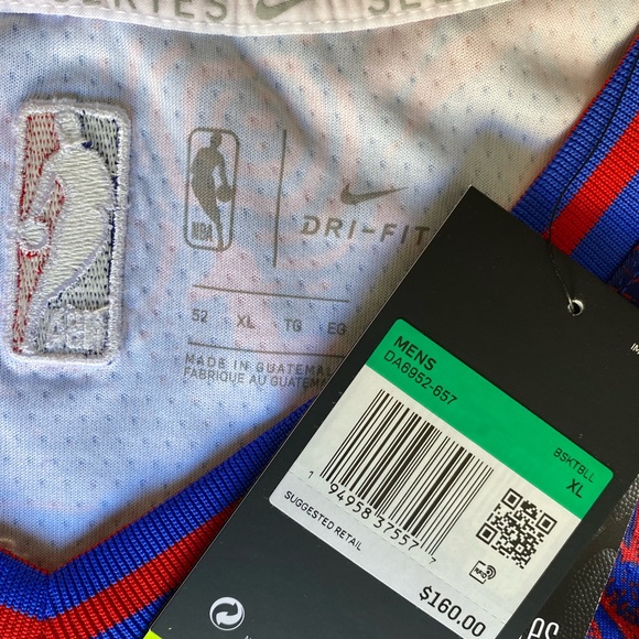 Mens New With Tags Nike XL Rookie Philadelphia 76er #25 SIMMONS NBA Jersey. - Picture 5 of 9